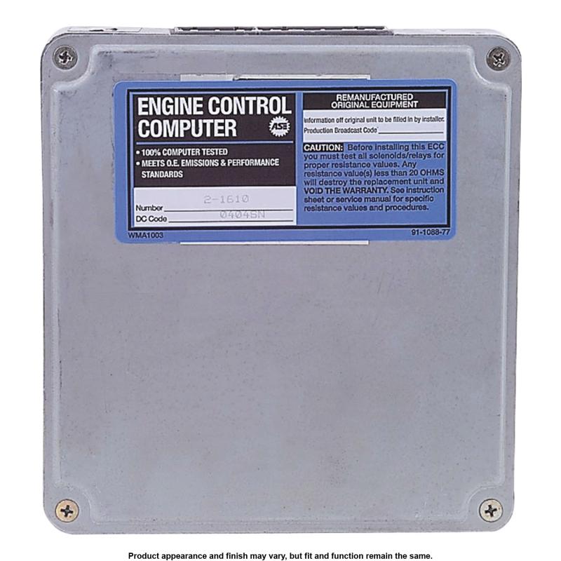 1995 Toyota Pickup Engine Control Module A1 Cardone 721610 image 3 of 3