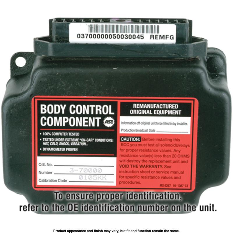 1994 Lincoln Continental Active Suspension Control Module A1 Cardone 7341006 image 2 of 3