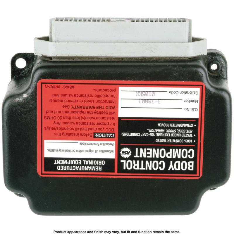 1993 Lincoln Continental Relay Control Module