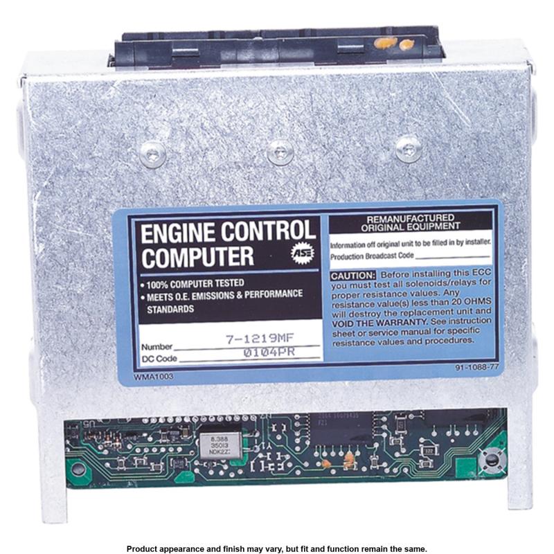1993 Isuzu Stylus Engine Control Module A1 Cardone 771219MF image 3 of 4