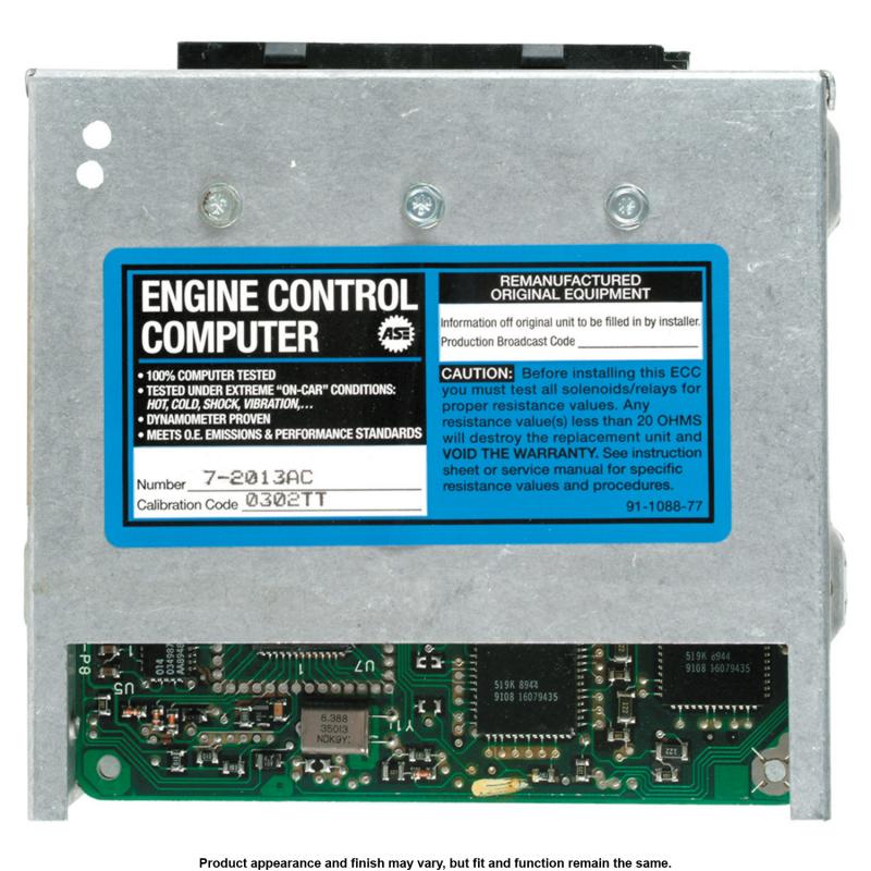 1990 Geo Storm Engine Control Module A1 Cardone 772013AC image 3 of 4