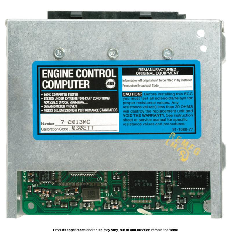 1990 Geo Storm Engine Control Module A1 Cardone 772013MC image 1 of 4