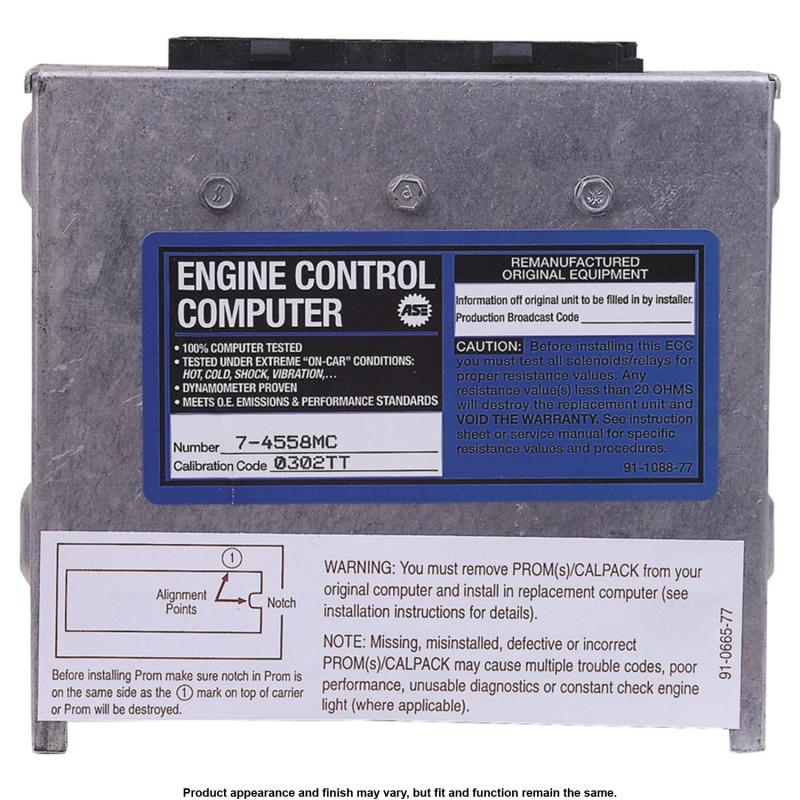 1992 Geo Storm Engine Control Module A1 Cardone 774558MC image 1 of 3