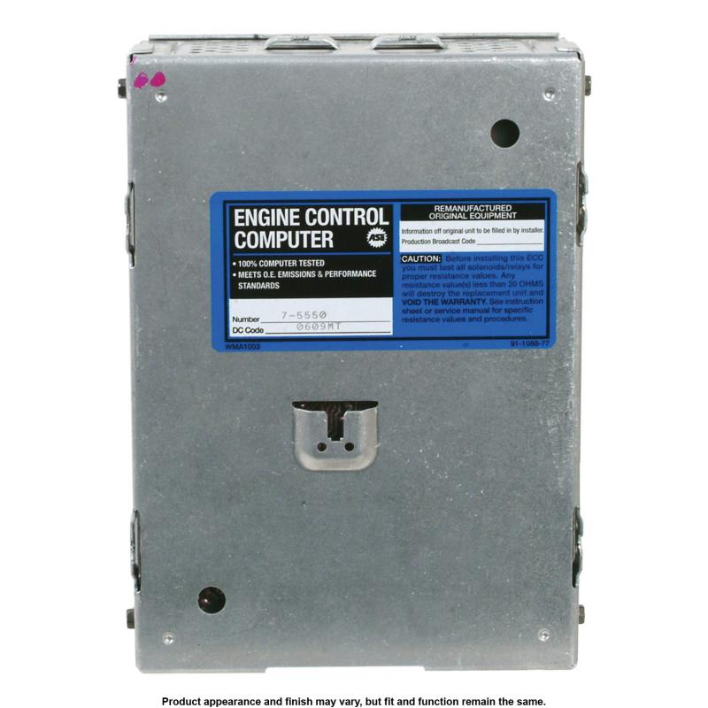1982 Chevrolet Corvette Engine Control Module A1 Cardone 775550 image 4 of 4