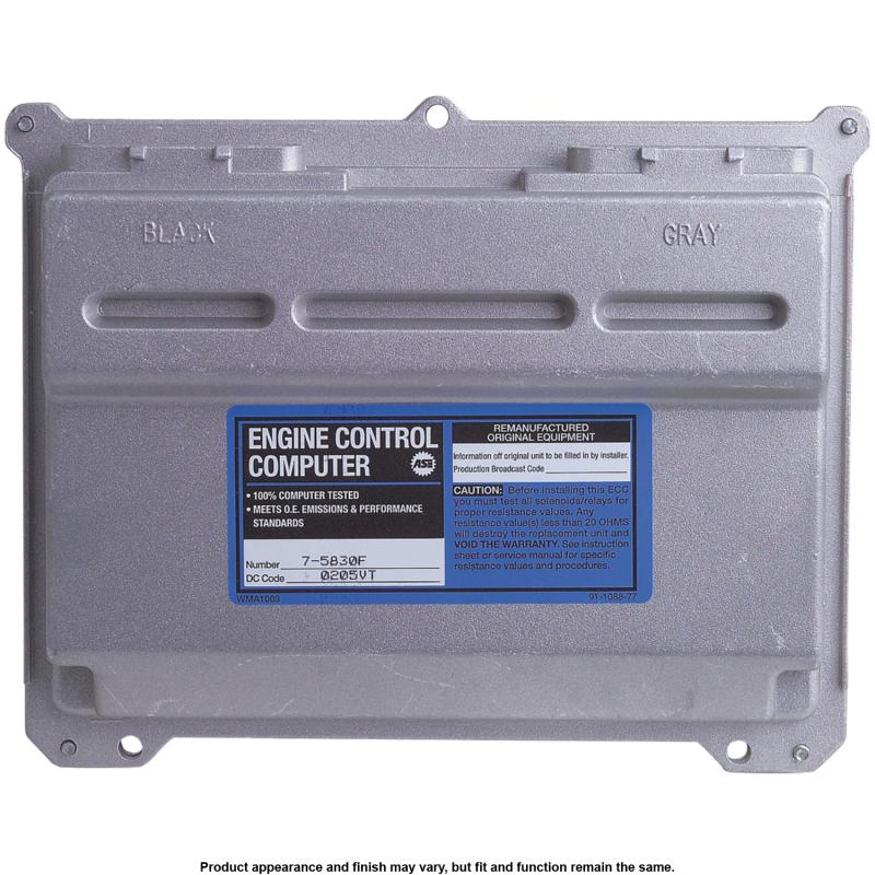 1996 Chevrolet Beretta Powertrain Control Module A1 Cardone 775830F image 1 of 4
