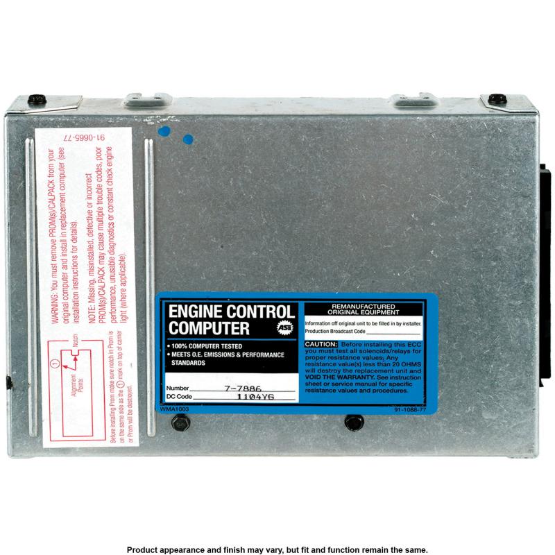 1988 Pontiac Bonneville Engine Control Module A1 Cardone 777886 image 4 of 4