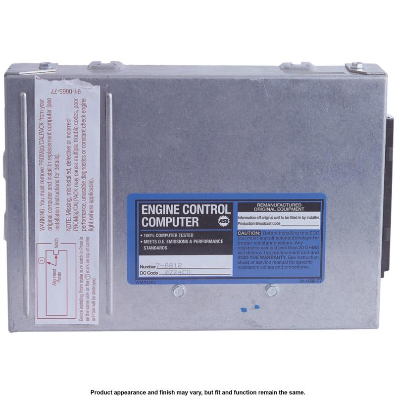 1989 Chevrolet R2500 Suburban Engine Control Module A1 Cardone 778812 image 2 of 4