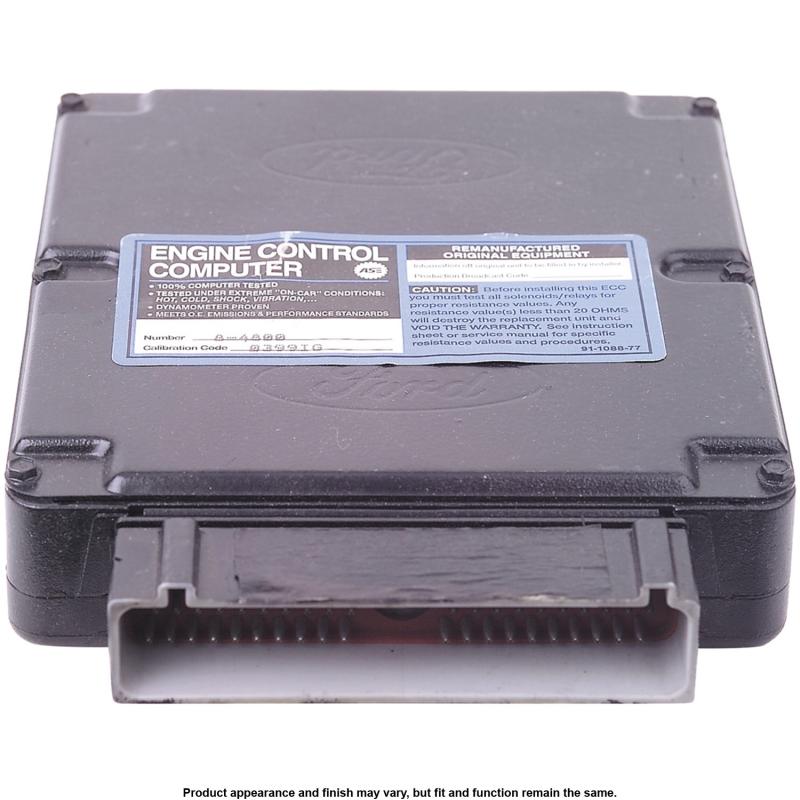 1990 Ford Topaz Engine Control Module A1 Cardone 784800 image 1 of 3