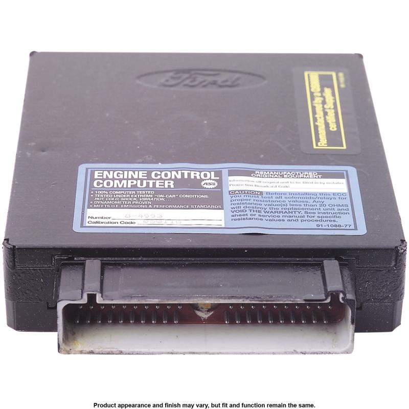 1991 Ford Taurus Engine Control Module A1 Cardone 784993 image 2 of 3