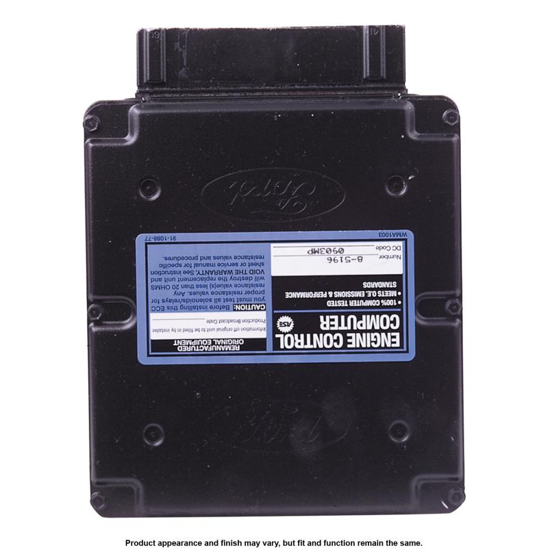 1991 Ford Thunderbird Engine Control Module A1 Cardone 785196 image 1 of 3