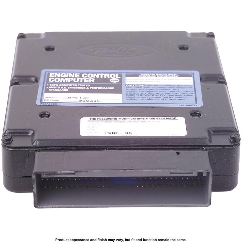 1994 Ford Cougar Engine Control Module A1 Cardone 786136 image 2 of 3