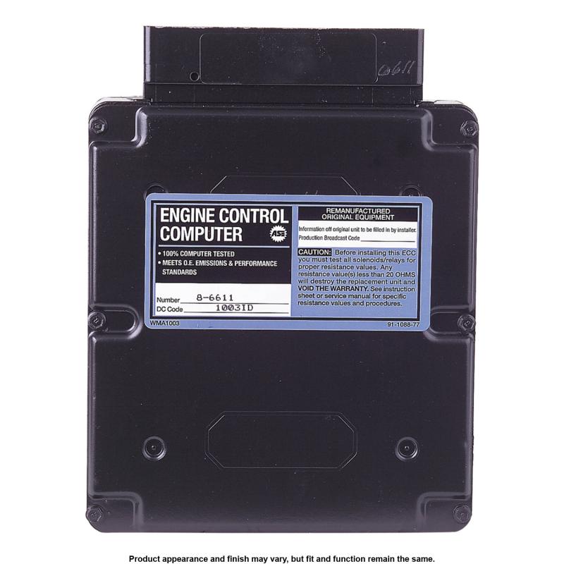 1996 Mazda B2300 Engine Control Module A1 Cardone 786611 image 3 of 3