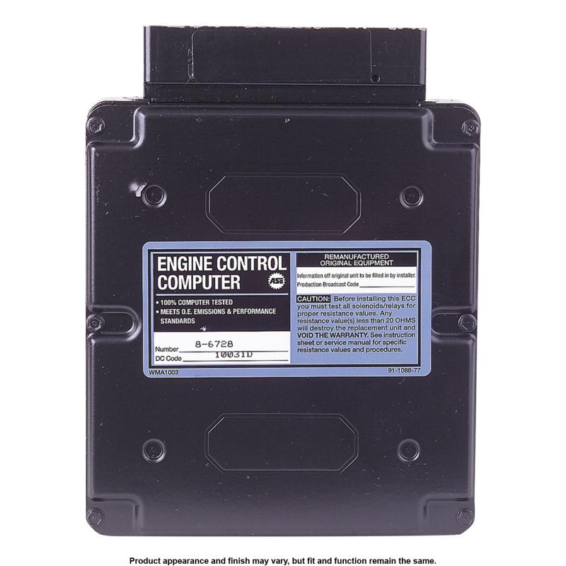 1996 Ford Contour Engine Control Module A1 Cardone 786728 image 2 of 3