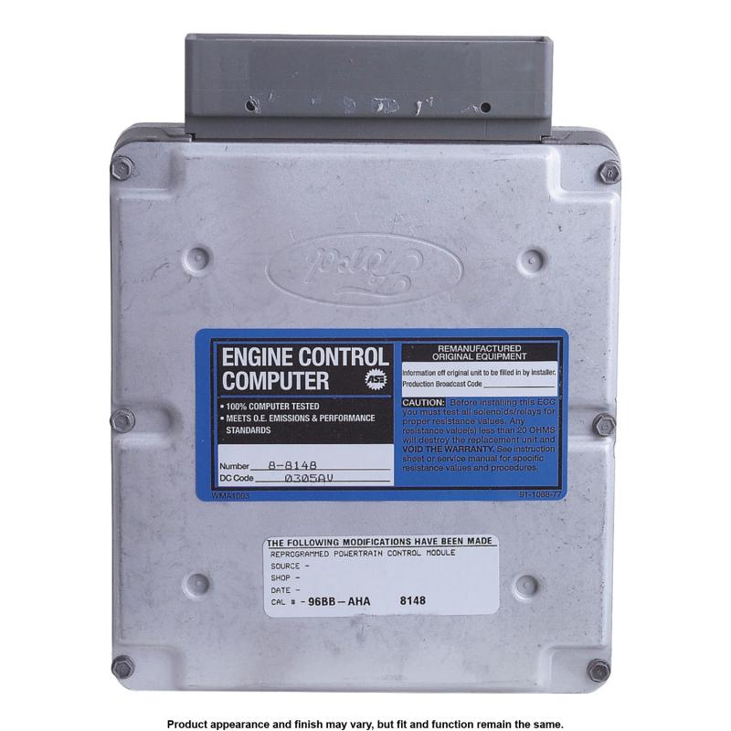 1996 Ford Contour Engine Control Module A1 Cardone 788148 image 1 of 4