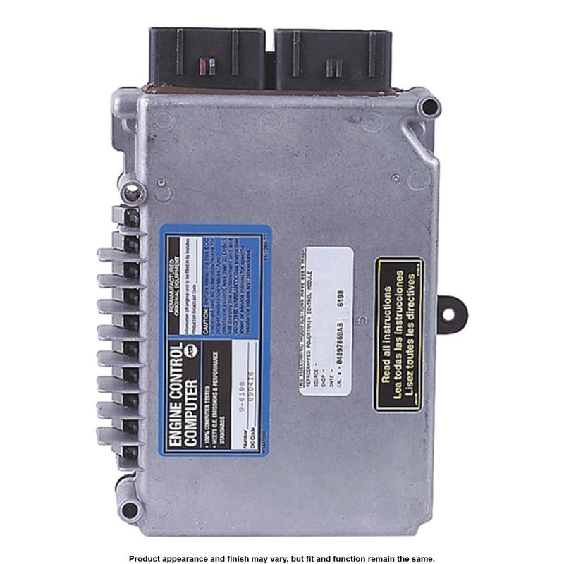 1996 Chrysler Sebring Engine Control Module A1 Cardone 796198 image 1 of 4