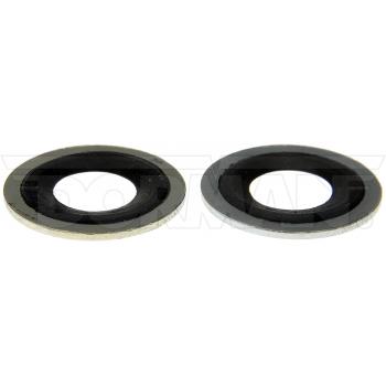1990 Buick Electra Engine Oil Drain Plug Gasket Dorman 097021.1 image 2 of 4