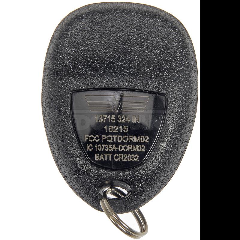 2010 Chevrolet Suburban 1500 Remote Control Transmitter for Keyless Entry and Alarm System Dorman 13715 image 1 of 4