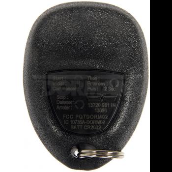 2010 Chevrolet Express 3500 Remote Control Transmitter for Keyless Entry and Alarm System Dorman 13720 image 4 of 4