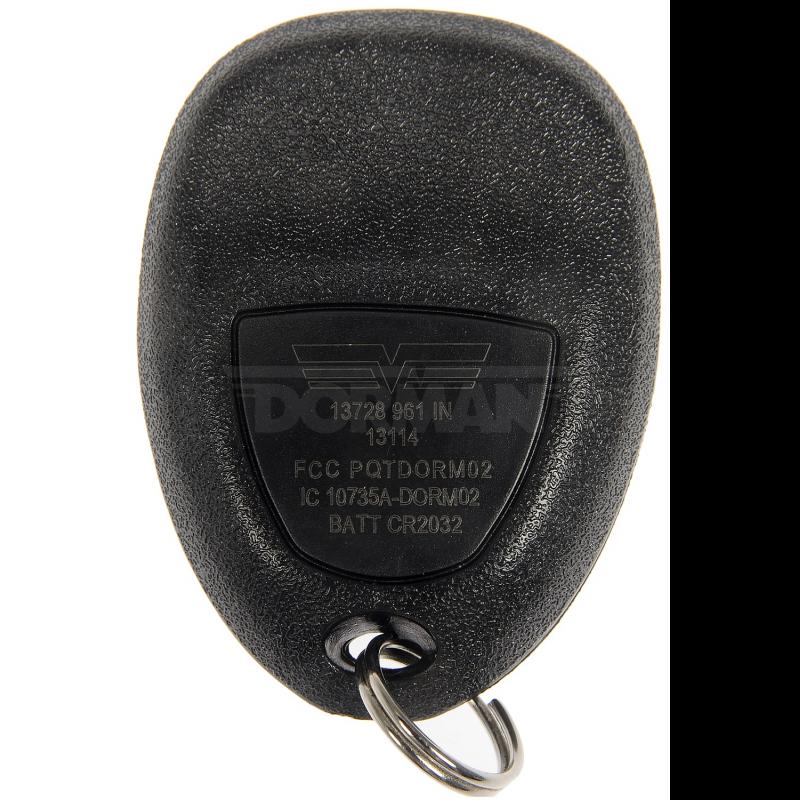 2010 Chevrolet Suburban 2500 Remote Control Transmitter for Keyless Entry and Alarm System Dorman 13728 image 4 of 4