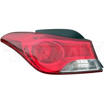 2012 Hyundai Elantra Tail Light Assembly Left Dorman 1571418 image 1 of 1