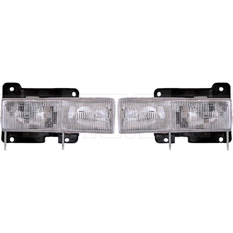 1998 GMC K1500 Headlight Assembly Front Left Dorman 1590120 image 1 of 1