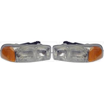 2006 GMC Sierra 2500 HD Headlight Assembly Front Left Dorman 1590141 image 1 of 1