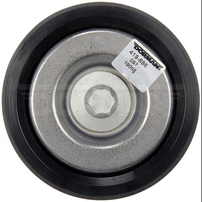 2013 Mercedes-Benz S400 Drive Belt Idler Pulley Grooved Pulley Dorman 419686 image 4 of 4