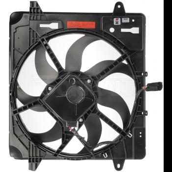 2015 Jeep Wrangler Engine Cooling Fan Assembly Dorman 621601 image 2 of 4