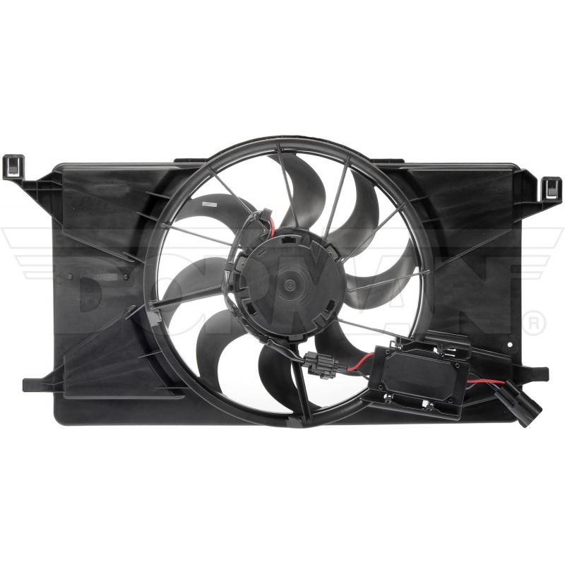 2016 Ford Focus Engine Cooling Fan Assembly Dorman 621606 image 3 of 4