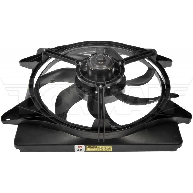 2012 Volkswagen Gol Engine Cooling Fan Assembly Dorman 621948 image 3 of 4