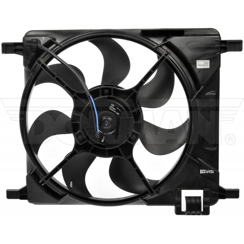 2011 Chevrolet Spark Engine Cooling Fan Assembly Dorman 621959 image 2 of 4