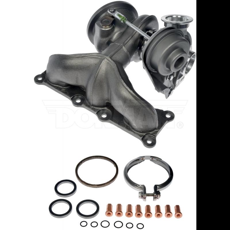 2010 BMW 335i xDrive Turbocharger Rear Dorman 667231 image 2 of 3
