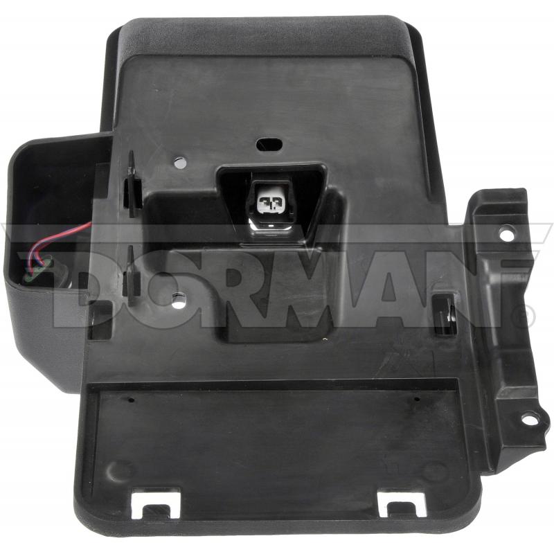 2018 Jeep Wrangler JK License Plate Bracket Rear Dorman 68137 image 2 of 3