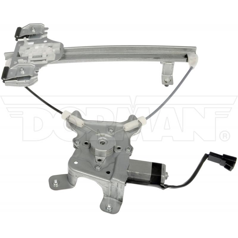 2011 Cadillac Escalade Power Window Motor and Regulator Assembly Rear Left Dorman 741390 image 3 of 4