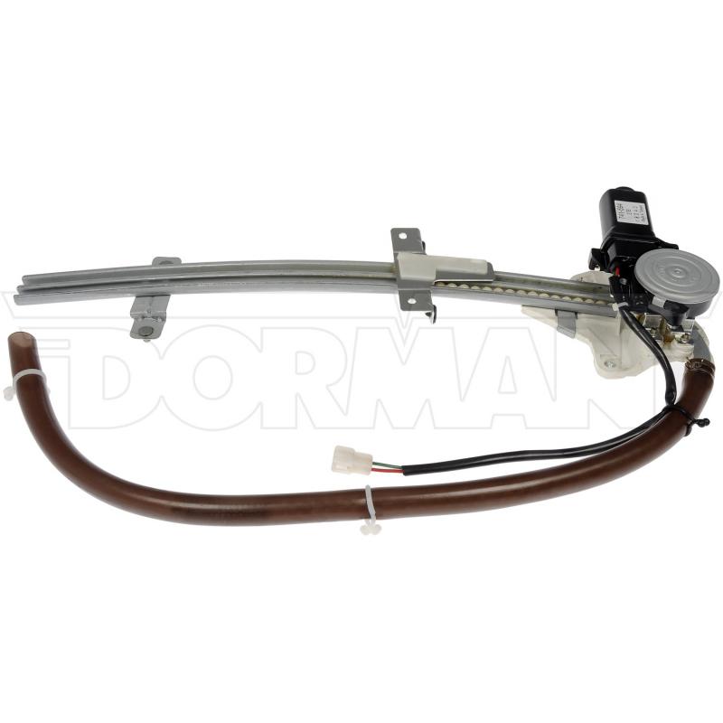 1989 Mazda MPV Power Window Motor and Regulator Assembly Front Left Dorman 741594 image 1 of 4