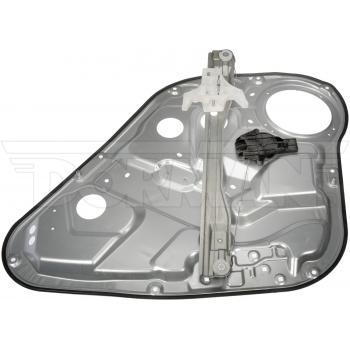 2009 Hyundai Santa Fe Power Window Motor and Regulator Assembly Rear Left Dorman 748340 image 3 of 4
