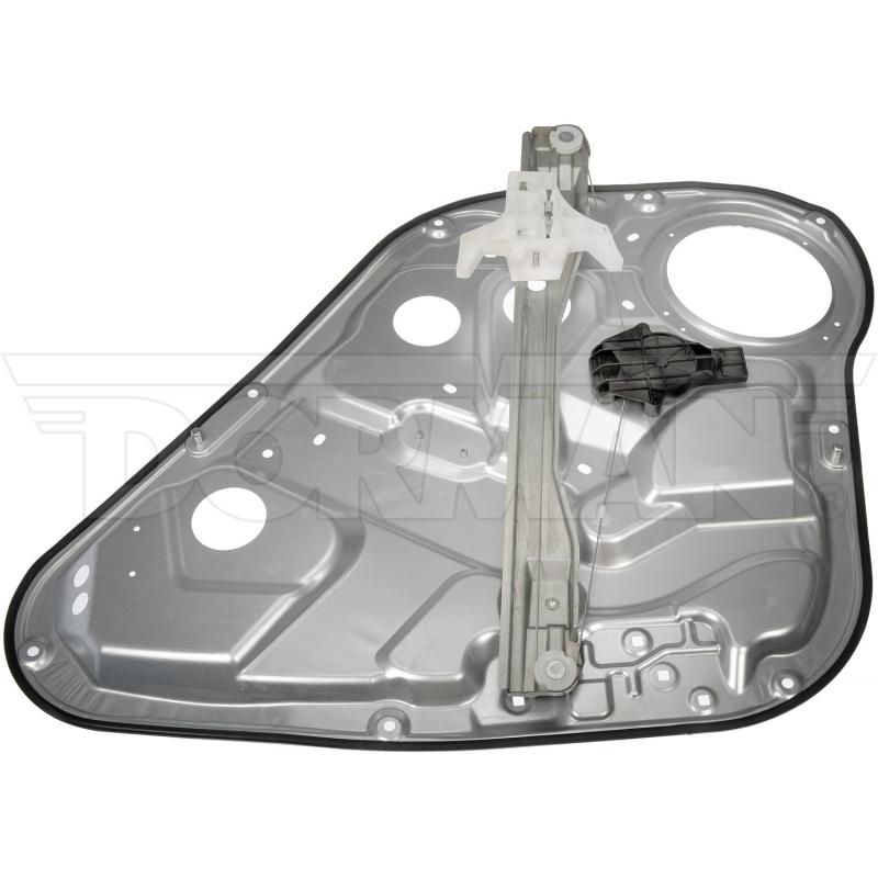 2009 Hyundai Santa Fe Power Window Motor and Regulator Assembly Rear Left Dorman 748340 image 3 of 4
