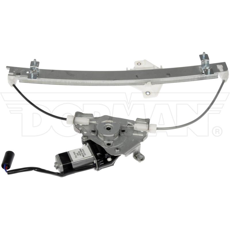 2013 Hyundai Accent Power Window Motor and Regulator Assembly Rear Right Dorman 751933 image 3 of 4