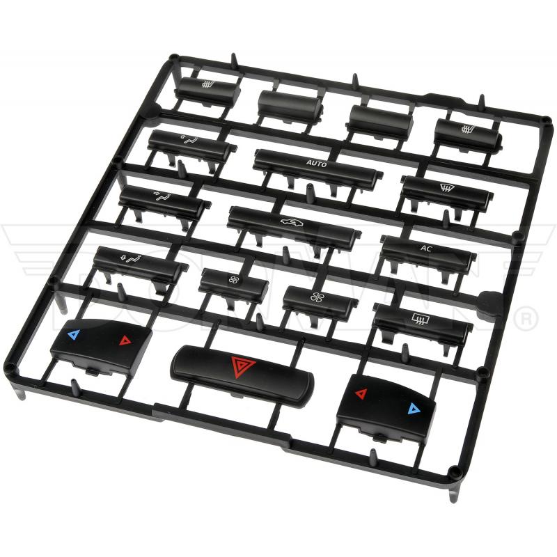 Dorman 76833 - HVAC Push Button Set Dorman 76833 HVAC Push Button Set product image 1 of 5