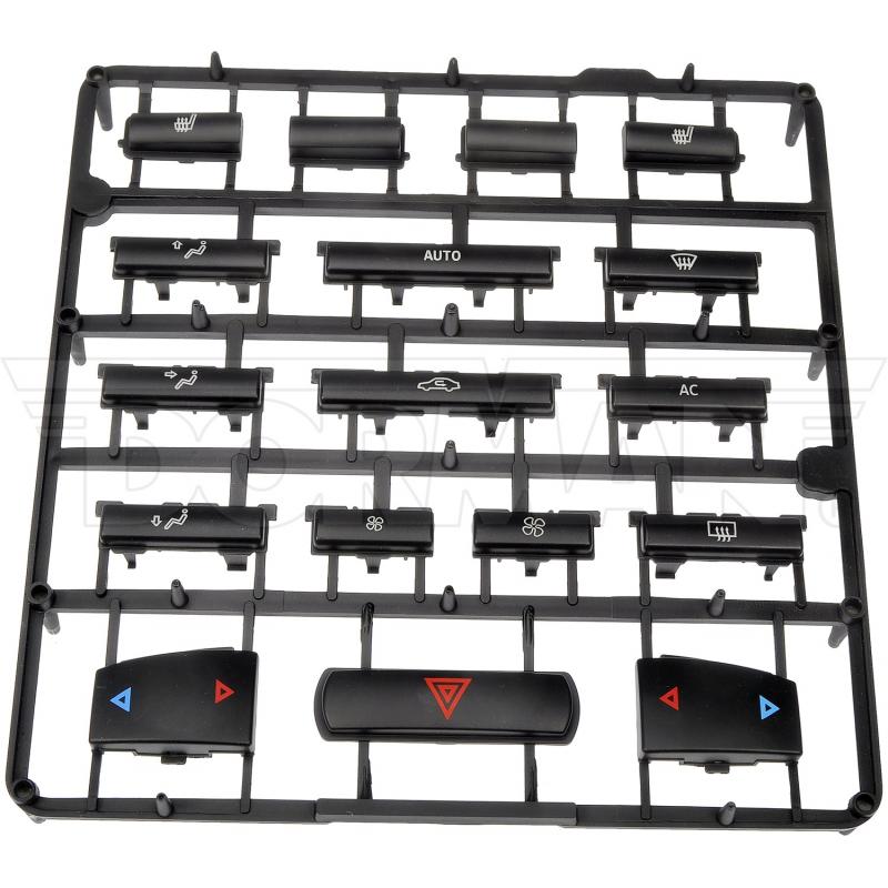 Dorman 76833 - HVAC Push Button Set Dorman 76833 HVAC Push Button Set product image 3 of 5