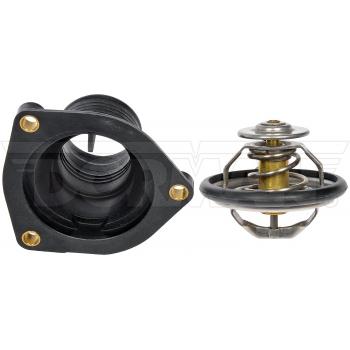 2005 Jaguar Super V8 Engine Coolant Thermostat Housing Assembly Dorman 9021215 image 3 of 4