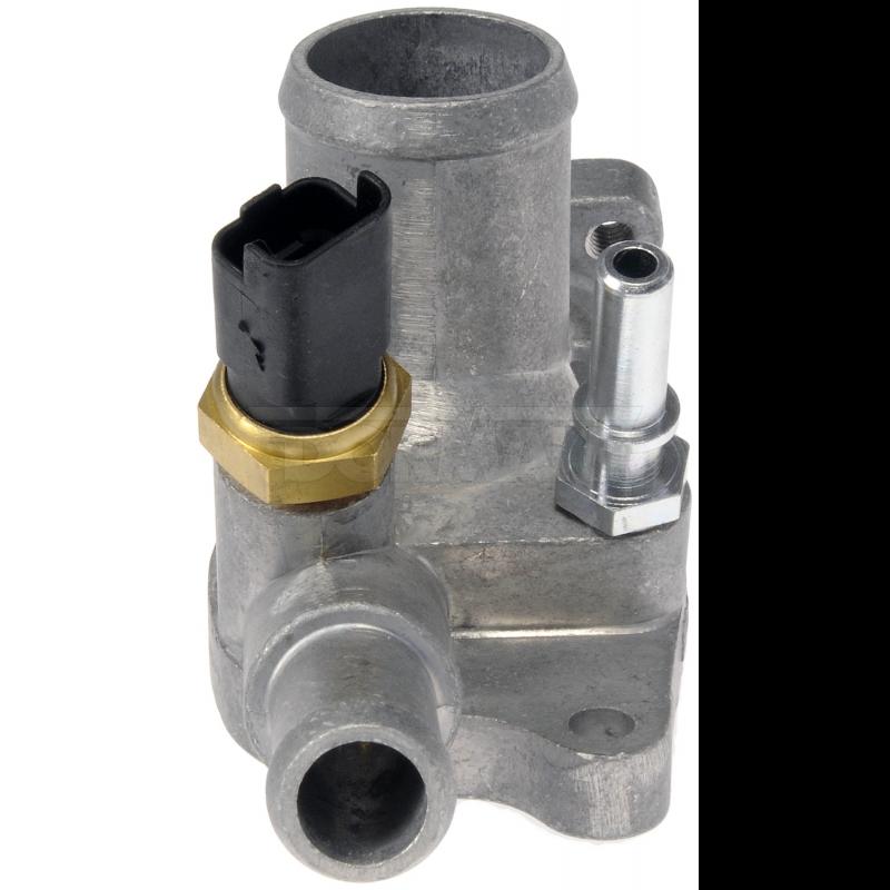 2015 Fiat 500L Engine Coolant Thermostat Housing Assembly Dorman 9023041 image 2 of 4