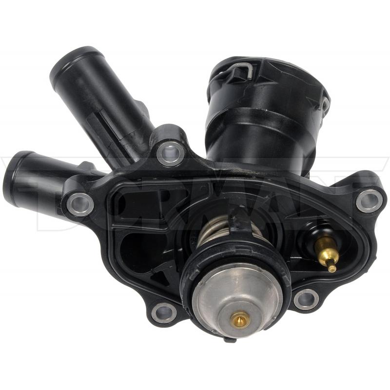 2013 Mercedes-Benz SLK200 Engine Coolant Thermostat Housing Assembly Dorman 9025177 image 2 of 4