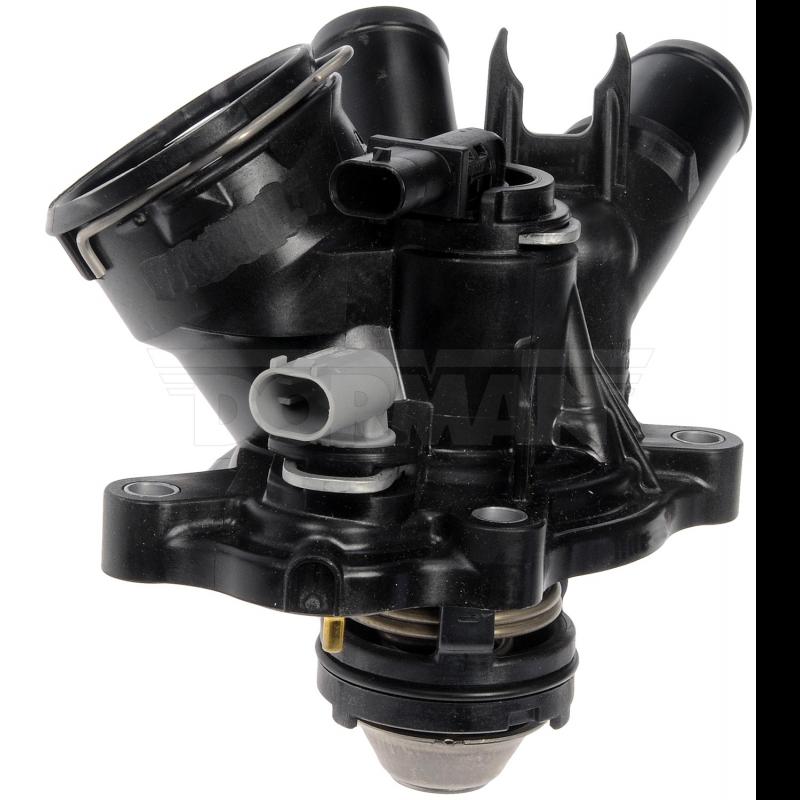 2013 Mercedes-Benz SLK200 Engine Coolant Thermostat Housing Assembly Dorman 9025177 image 4 of 4