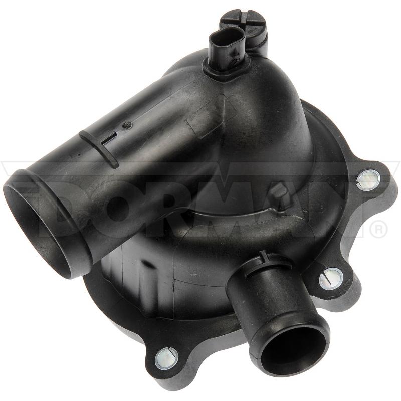 2011 Volkswagen Touareg Engine Coolant Thermostat Housing Assembly Water Pump Dorman 9025179 image 3 of 4