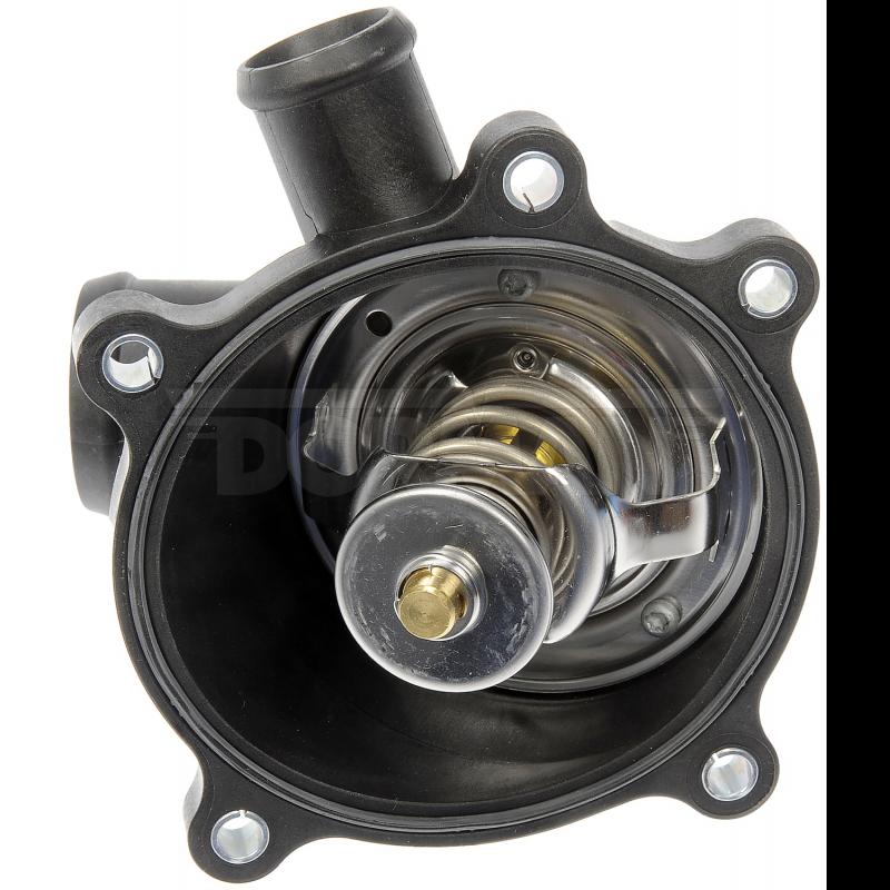 2011 Volkswagen Touareg Engine Coolant Thermostat Housing Assembly Water Pump Dorman 9025179 image 4 of 4