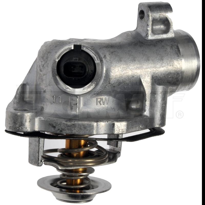 2007 Mercedes-Benz CLK500 Engine Coolant Thermostat Housing Assembly Dorman 9025184 image 4 of 4
