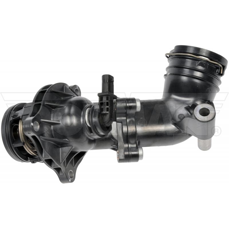 2012 Mercedes-Benz SLK55 AMG Engine Coolant Thermostat Housing Assembly Dorman 9025841 image 2 of 4