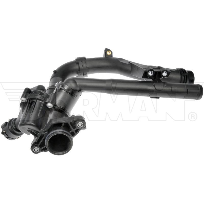 2017 Mercedes-Benz C200 Engine Coolant Thermostat Housing Assembly Dorman 9025842 image 2 of 4