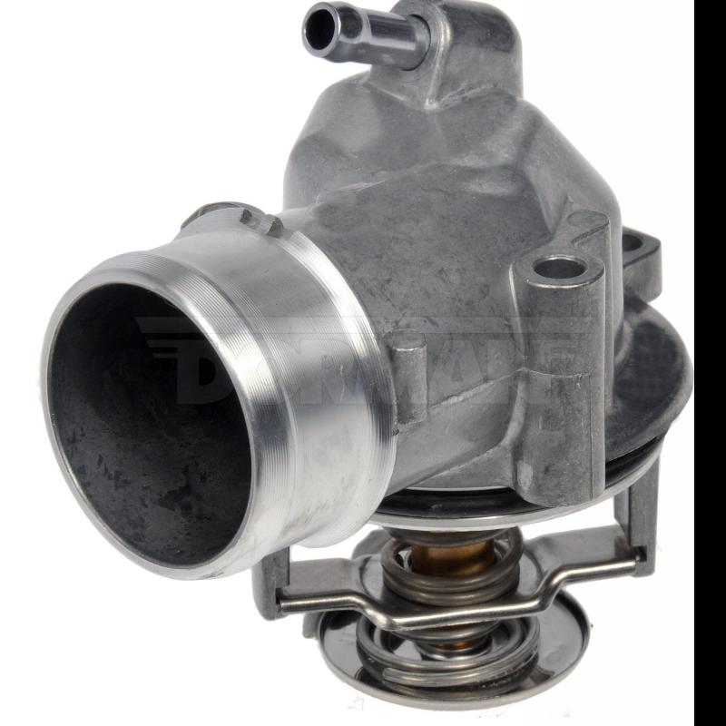 2000 Mercedes-Benz SL600 Engine Coolant Thermostat Housing Assembly Dorman 9025846 image 3 of 4